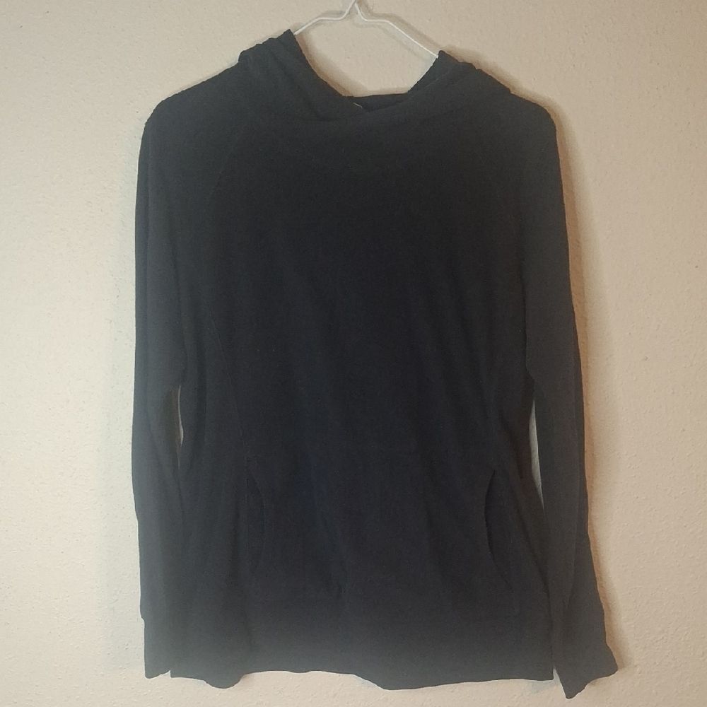 Columbia Black Hooded Sweatshirt size large